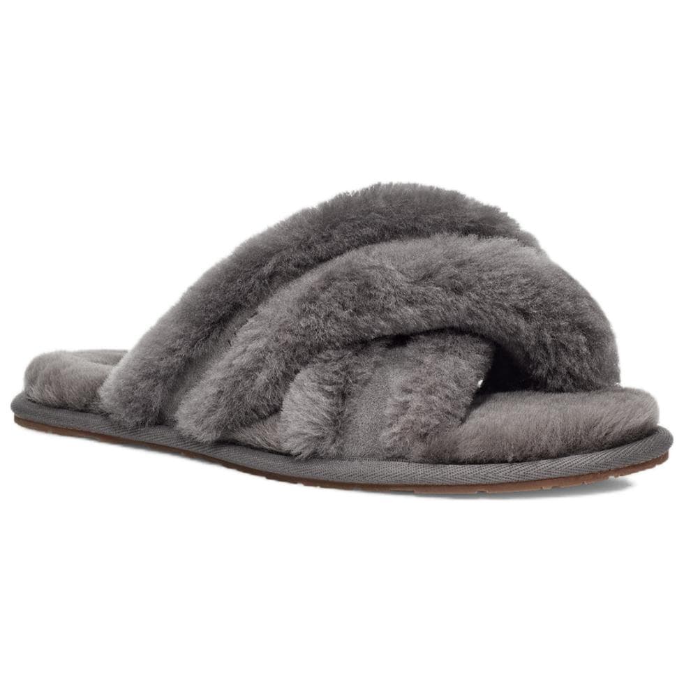 Сандалии UGG Scuffita Шлепанцы Женские Серые - изображение 3