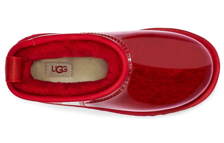 Ботинки зимние UGG Classic Clear Mini Samba Red - изображение 4