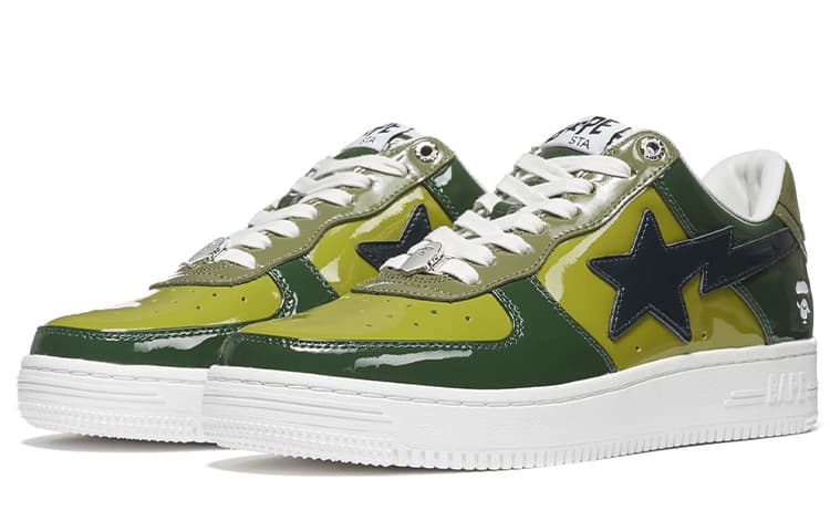 Кроссовки A BATHING APE STA Combo Green - изображение 3