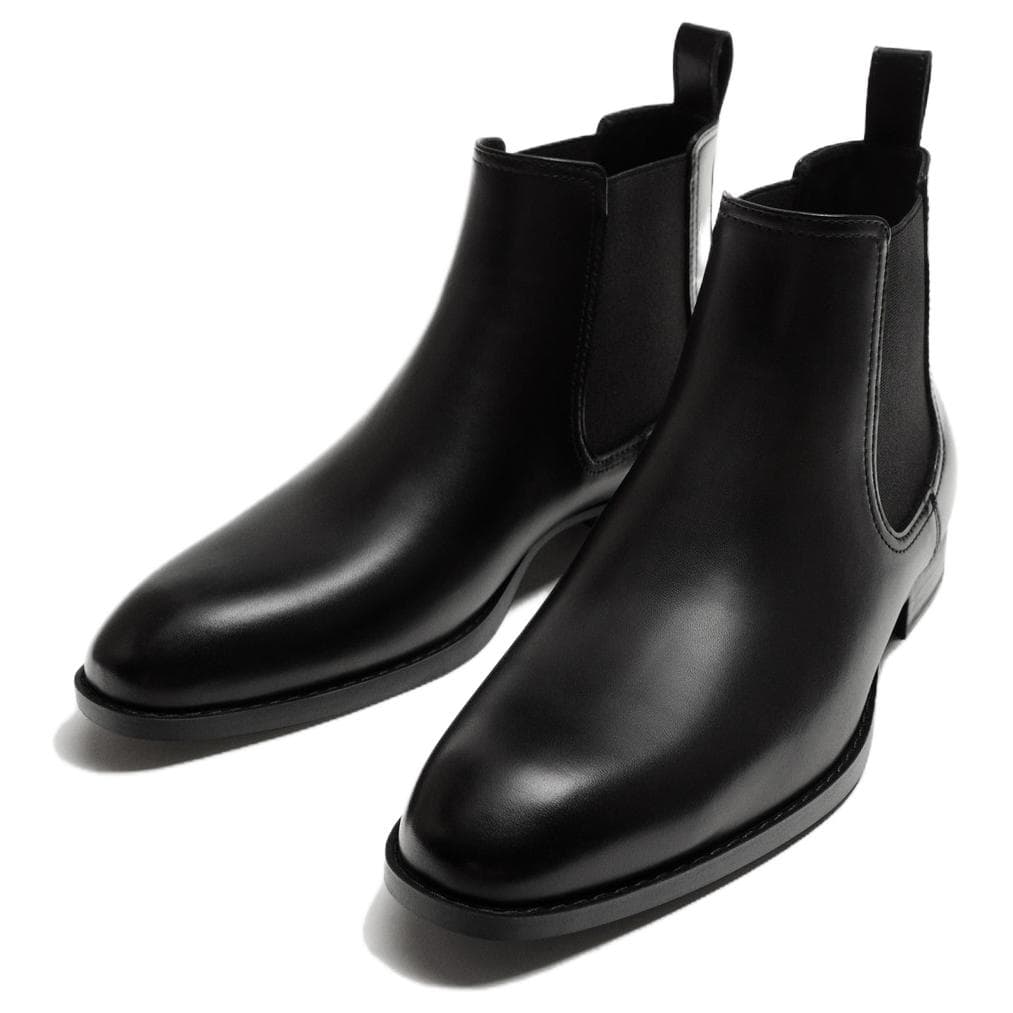 Ботинки челси ZARA Chelsea Boots Black - изображение 3