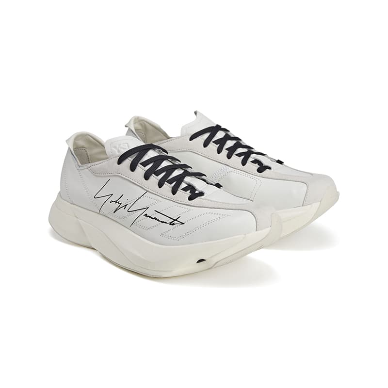 Кроссовки Y-3 ADIOS PRO 3,0 LX 100% овечья кожа модные удобные лоу-топы повседневная обувь унисекс белый - изображение 3