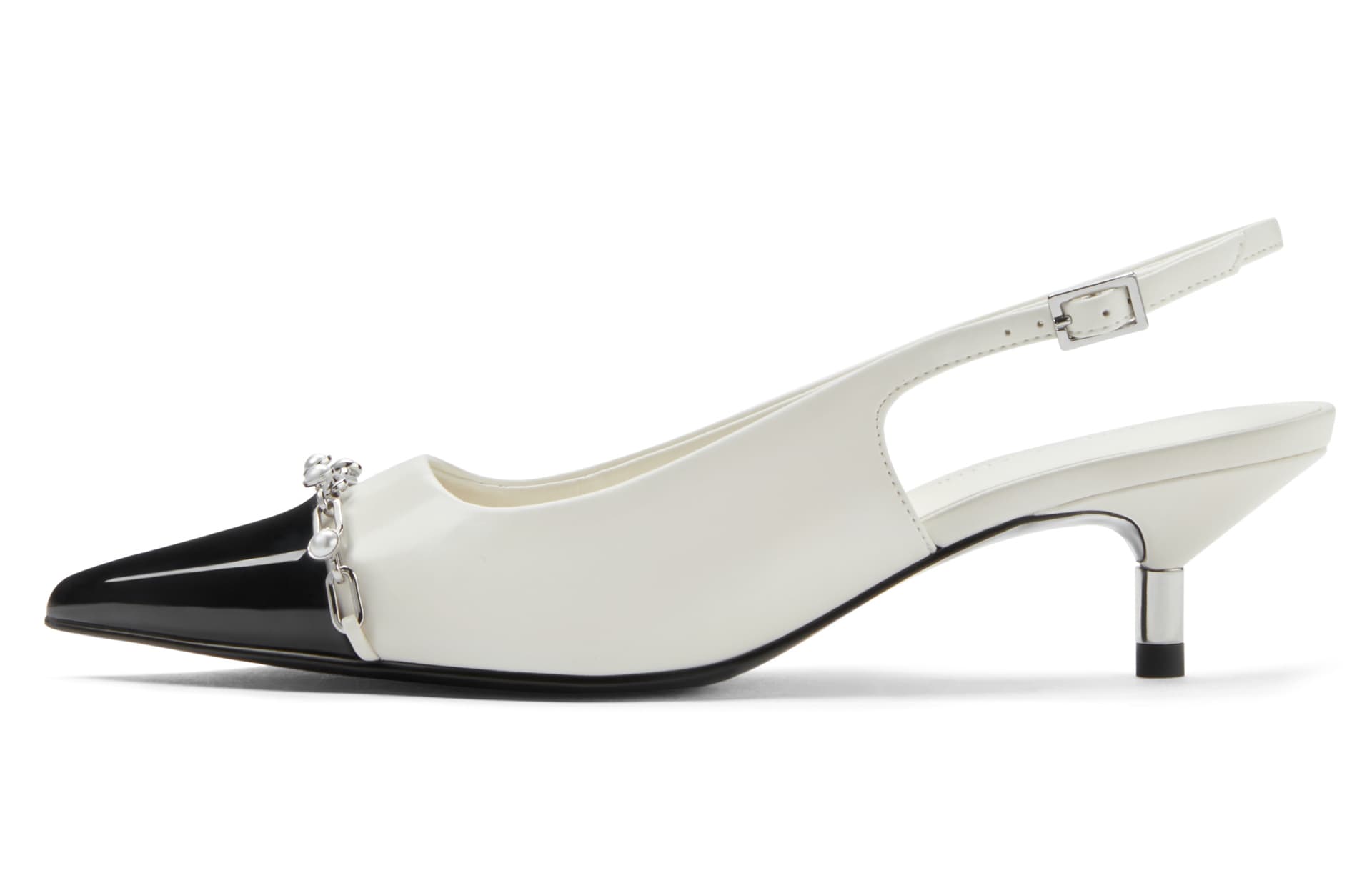 Туфли CHARLES KEITH ПУ (полиуретан) Узкий каблук Высокие каблуки Женские - изображение 2