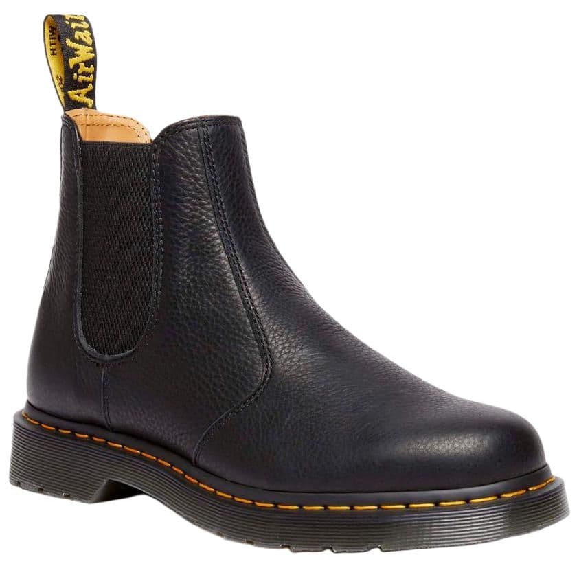 Ботинки челси Dr.Martens 2976 Кожа Короткий Челси Унисекс Черный - изображение 3