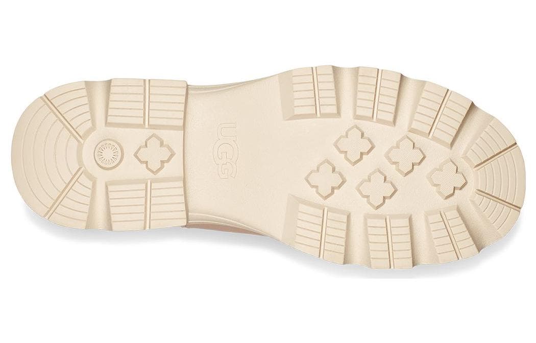 Ботинки челси UGG Кожа Короткий Челси Женские Цвет морской соли - изображение 6