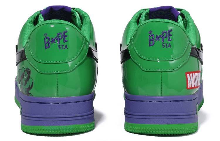 Кроссовки A BATHING APE STA Hulk - изображение 5