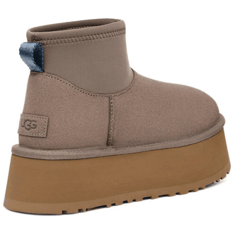 Ботинки зимние UGG Short Boots Grey Brown - изображение 6