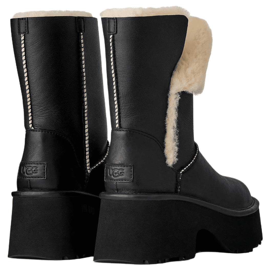 Ботинки зимние UGG Classic Novelty Esmee Black - изображение 4