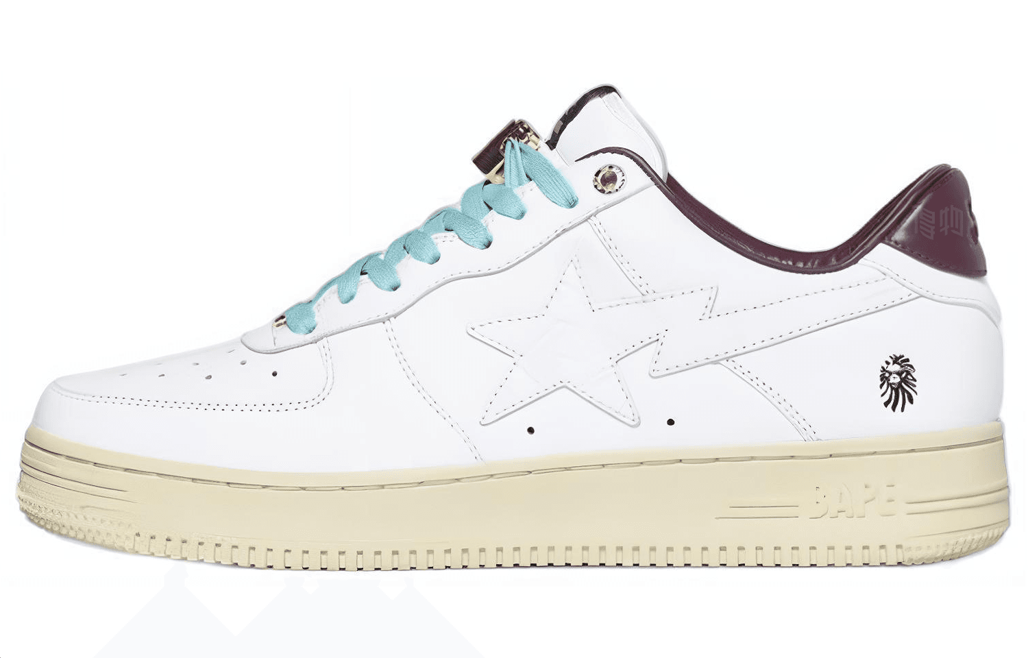 Кроссовки BAPE BLACK x A BATHING APE STA White Brown Green - изображение 2