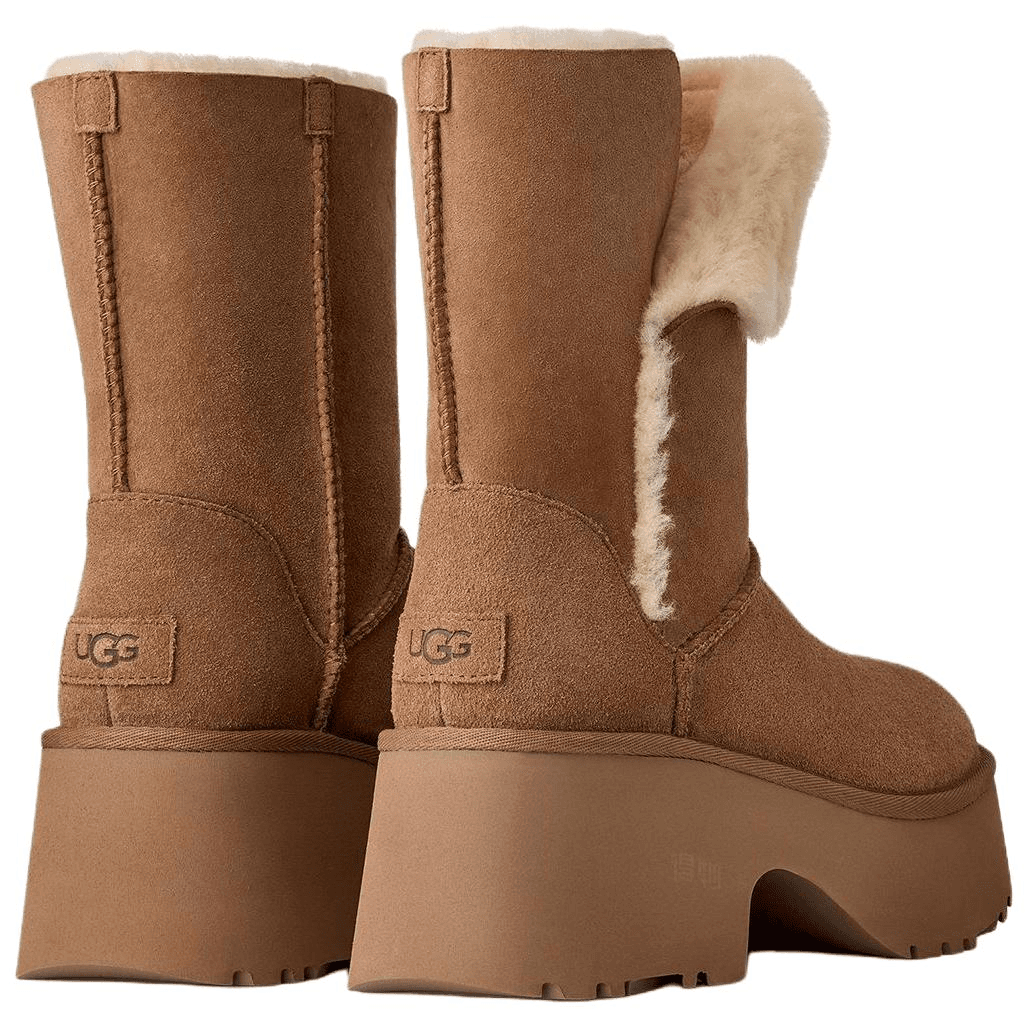 Ботинки зимние UGG Classic Novelty Esmee Chestnut - изображение 4