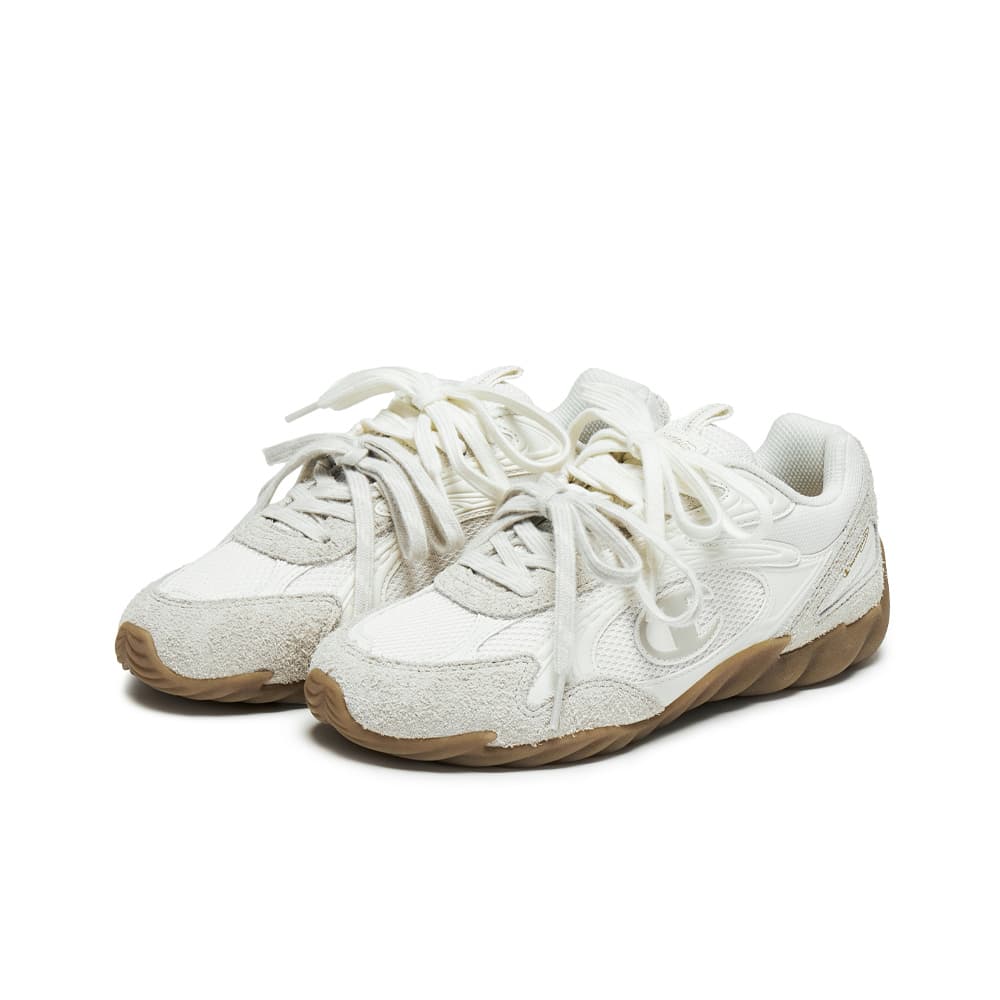 Кроссовки Champion Rochester Low Top Повседневная обувь Женская Молочно-белый Серебристый Birch Серый - изображение 3