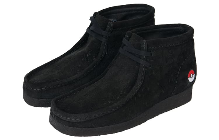 Кроссовки Clarks x Pokemon Suede Casual Shoes Black - изображение 3