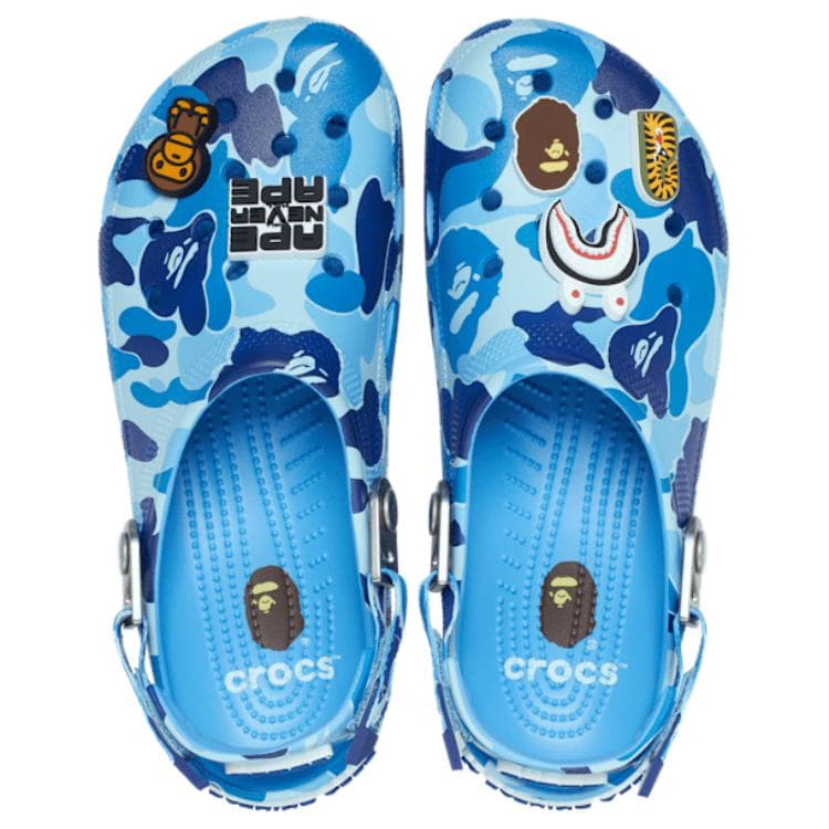 Сабо Crocs X Купание Ape Classic сандал Sabo резиновые унисекс синий - изображение 3