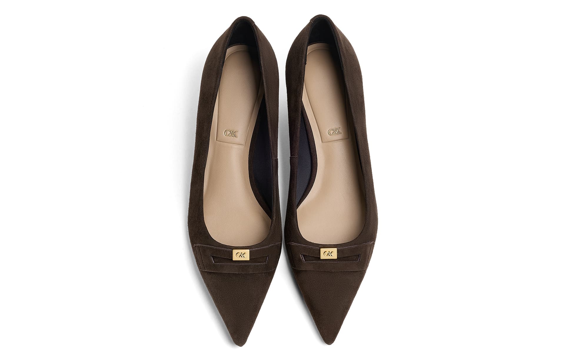 Тапочки CHARLES KEITH Маленький CK Повседневная обувь 3,5 см Женская - изображение 3