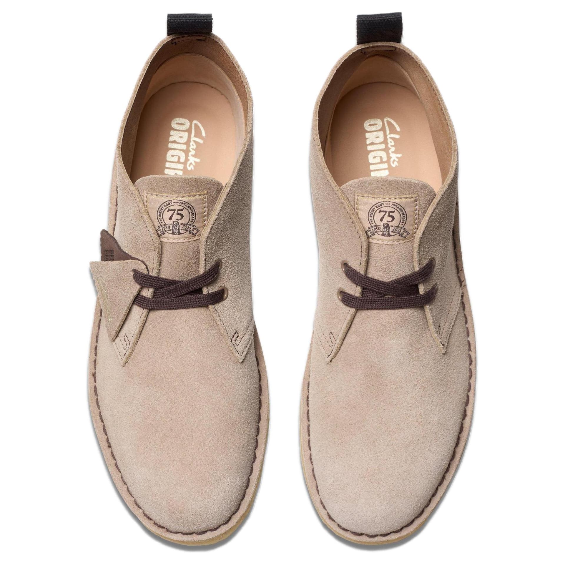 Сапоги Clarks Удобные ботильоны мужские светло-коричневые - изображение 4