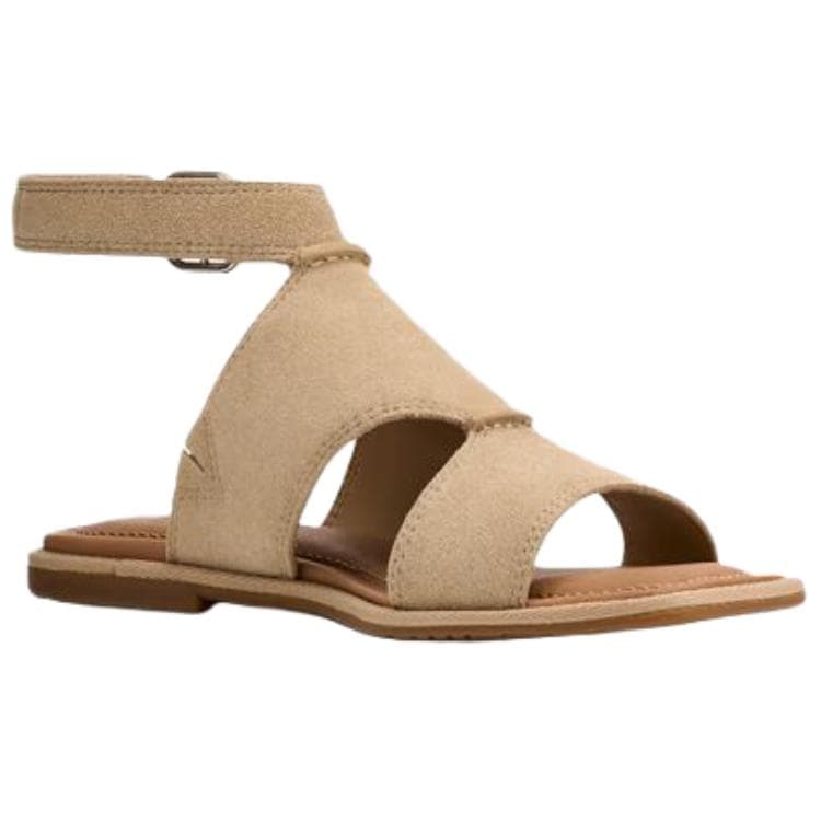 Шлёпанцы UGG Delray one Шнуровые Сандалии Женские Коричневые - изображение 3