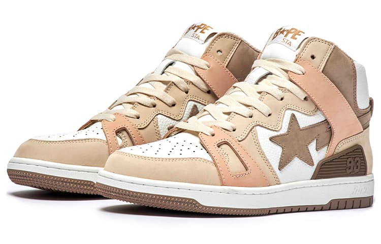 Кроссовки A BATHING APE STA 93 High Brown - изображение 2