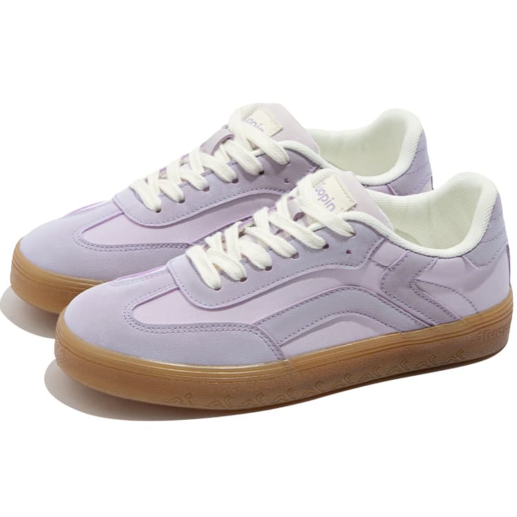 Кроссовки TUOPIN Pai Shoes Low Топ Немецкие армейские кроссовки Женские Фиолетовый - изображение 3