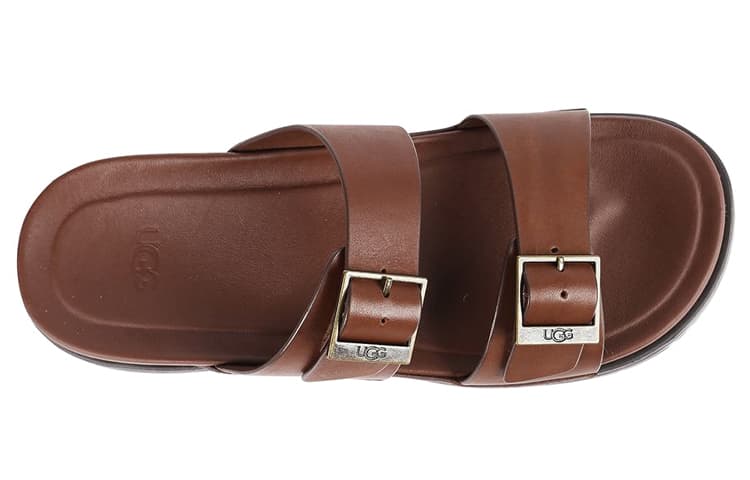 Сандалии UGG Wainscott Buckle Slide Burgundy - изображение 4