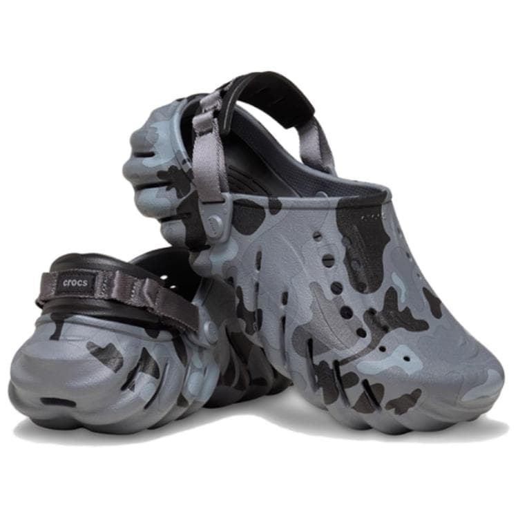 Сабо Crocs Echo BOBO Утка HUNTING Сабо резиновые Унисекс Серый - изображение 3