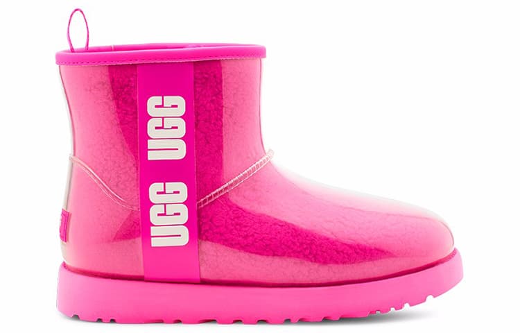 Ботинки зимние UGG Classic Clear Mini Toffee Pink - изображение 2