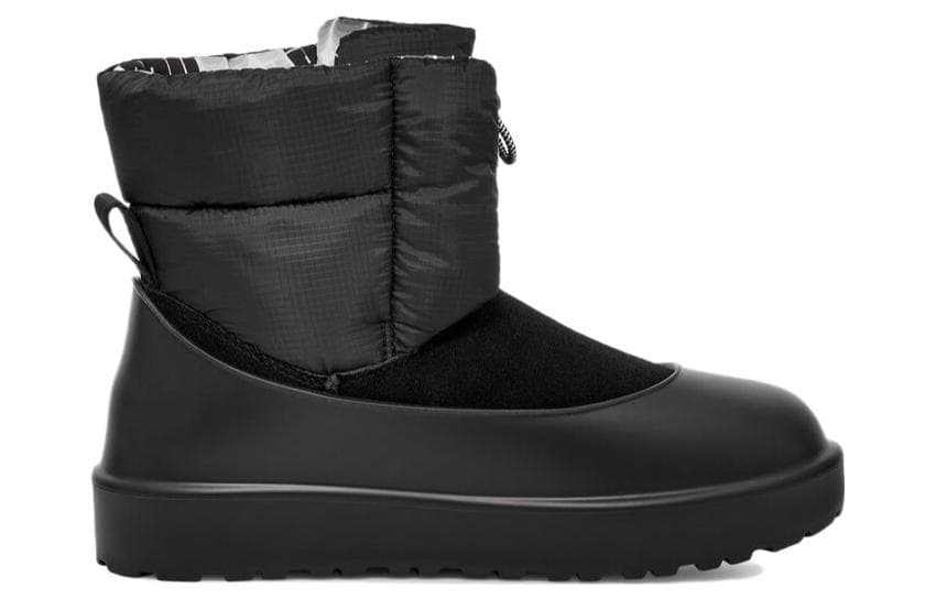 Сапоги UGG Classic Waterproof Short Boots Black - изображение 2