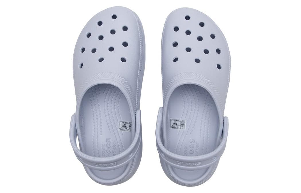 Сабо Crocs Classic Platform Clog ЭВА Сабо Резиновые Женские Синие - изображение 3