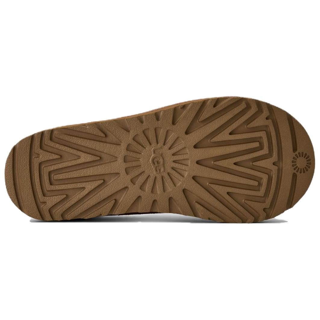 Сандалии UGG Tasman II Коммутирование Удобные Универсальные Флисовые Подкладочные Мюли ЭВА Домашние Тапочки Женские Каштановые - изображение 6