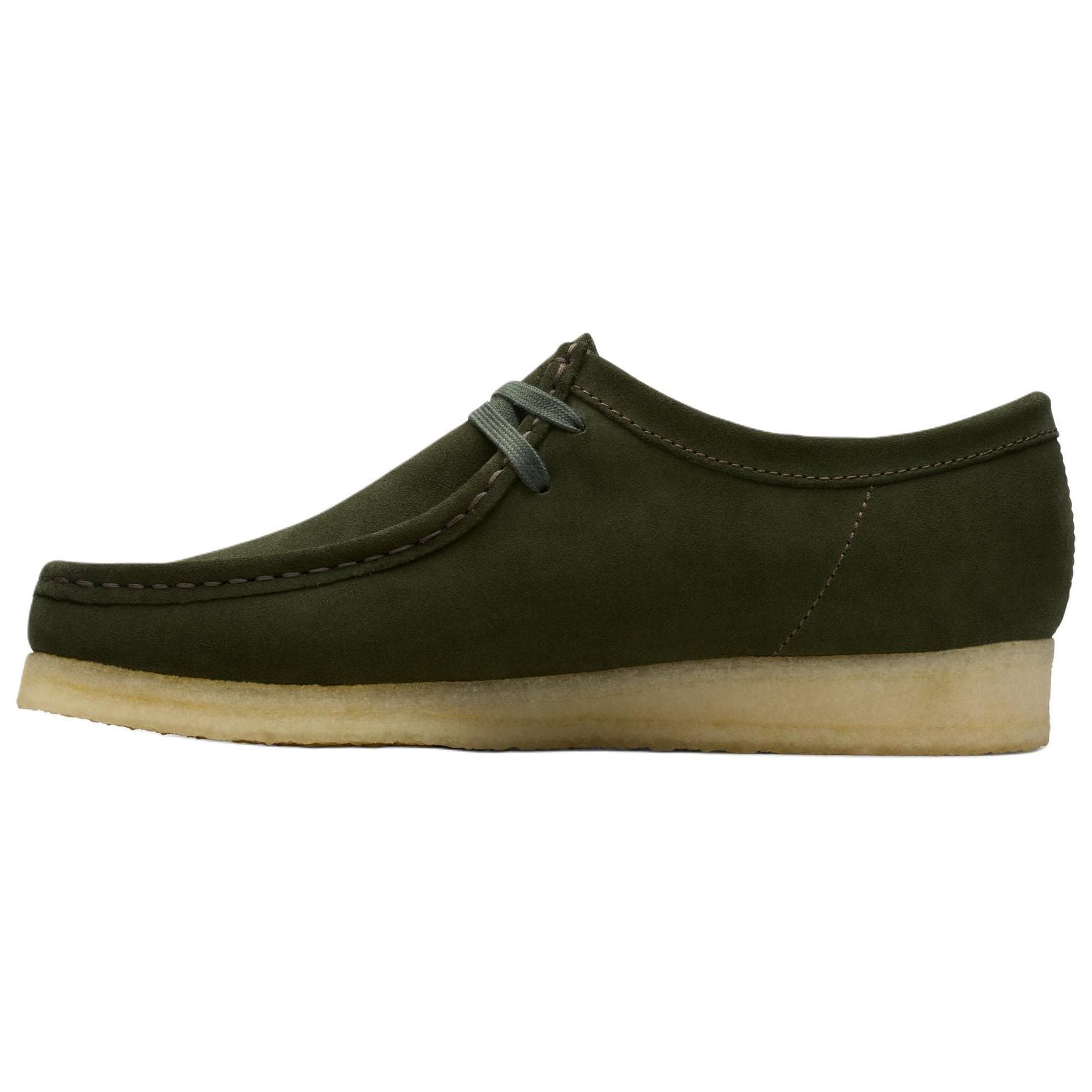 Ботинки Clarks Замша Повседневная обувь Мужская Зеленая - изображение 1
