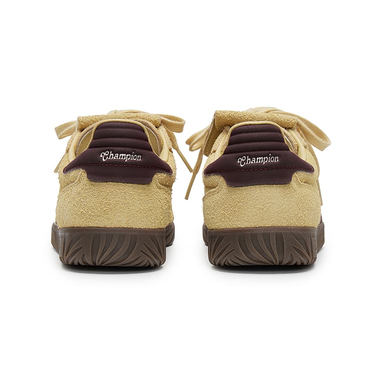 Кроссовки Champion T Head Немецкие армейские кроссовки Low Top Скейтбординг Женские Смола Желтый Бургунди - изображение 4