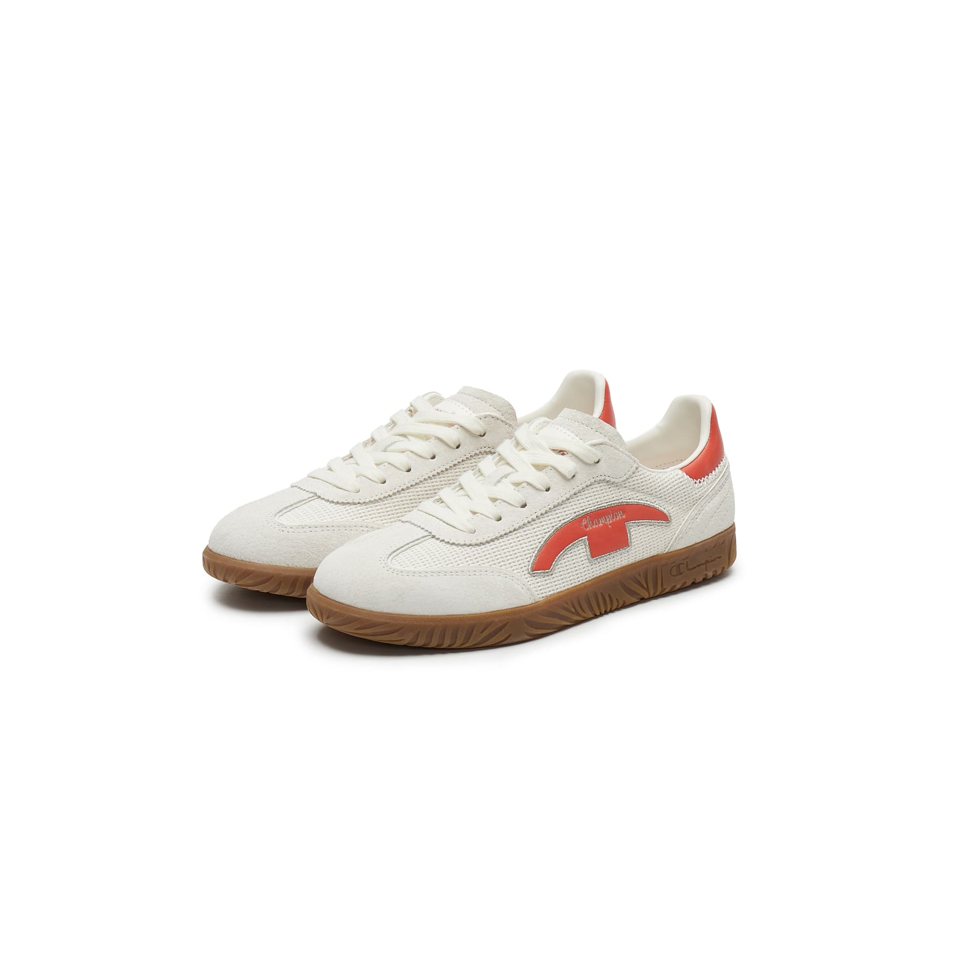 Кроссовки Champion Balance Low Top Скейтборд Обувь Мужская Молочно-белый Старый Красный - изображение 2