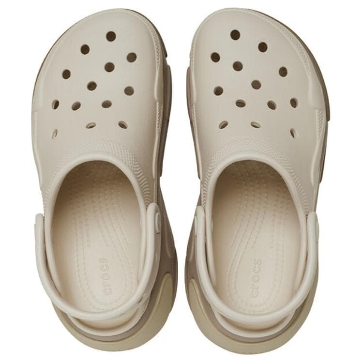 Сабо Crocs Оболочка Кремовый ЭВА Сабо Женские Тауповый - изображение 4