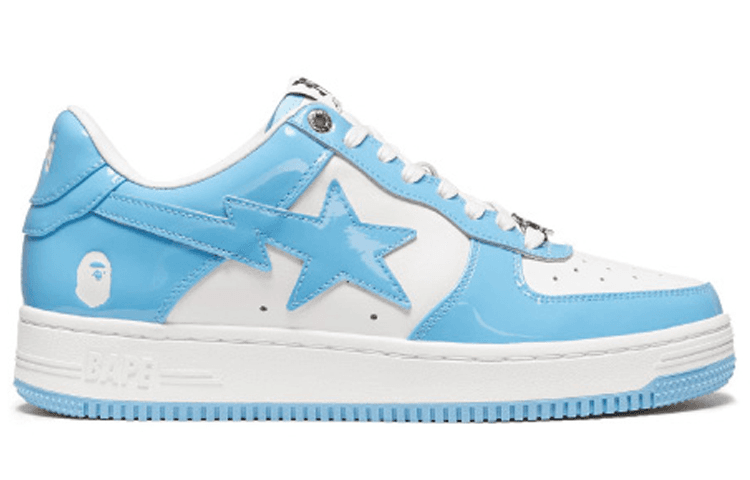 Кроссовки A BATHING APE STA White Blue - изображение 2