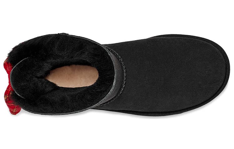 Ботинки зимние UGG Bailey Bow Plaid Ribbon - изображение 5
