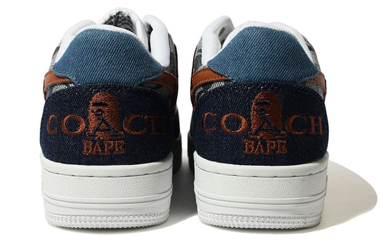 Кроссовки COACH x A BATHING APE - изображение 4