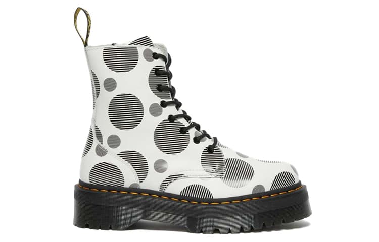 Ботинки Dr. Martens Jadon White Black - изображение 2