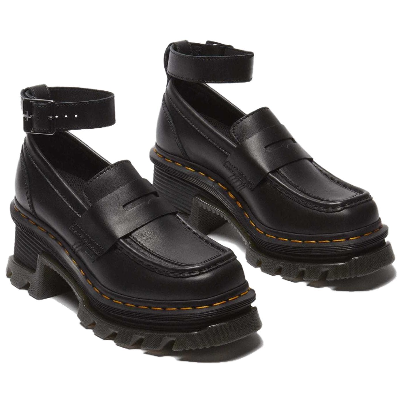 Лоферы Dr.Martens Coran кожа лоферы женские черные - изображение 3