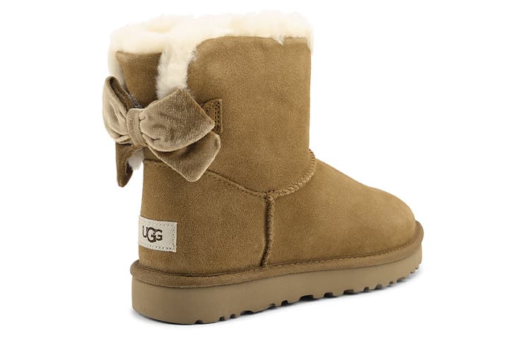 Ботинки зимние UGG Bailey Bow Velvet Ribbon - изображение 4