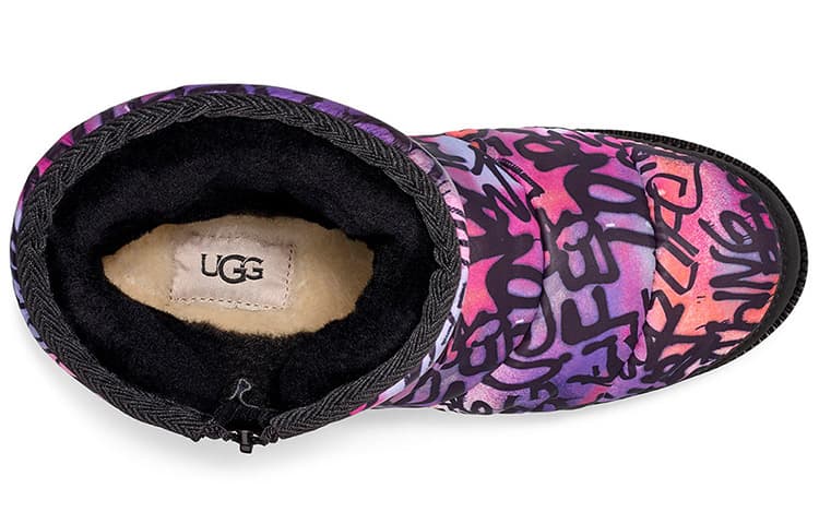 Ботинки зимние UGG Ridge Graffiti Pop Purple Black - изображение 5