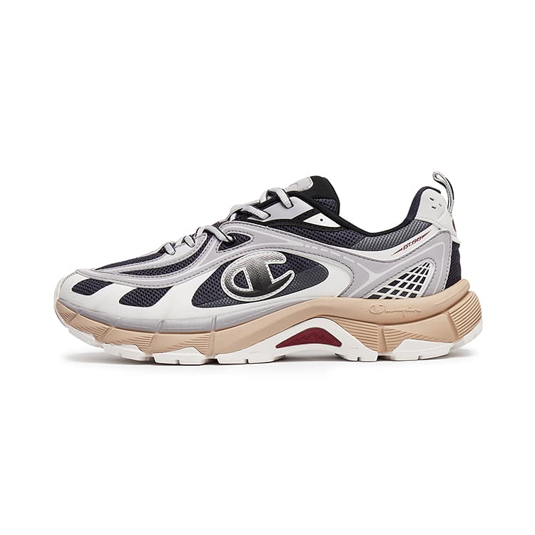 Кроссовки для бега Champion Support Low-Top Беговые кроссовки Мужской Junke Синий Волчий Серый - изображение 1