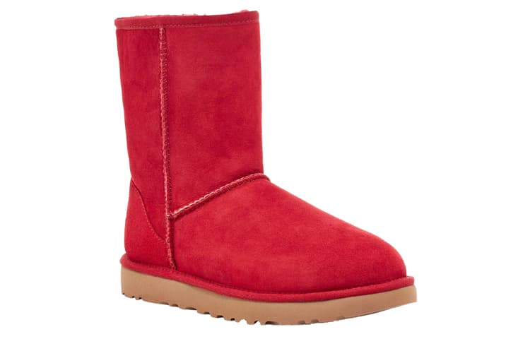 Ботинки зимние UGG Classic Short Red - изображение 3