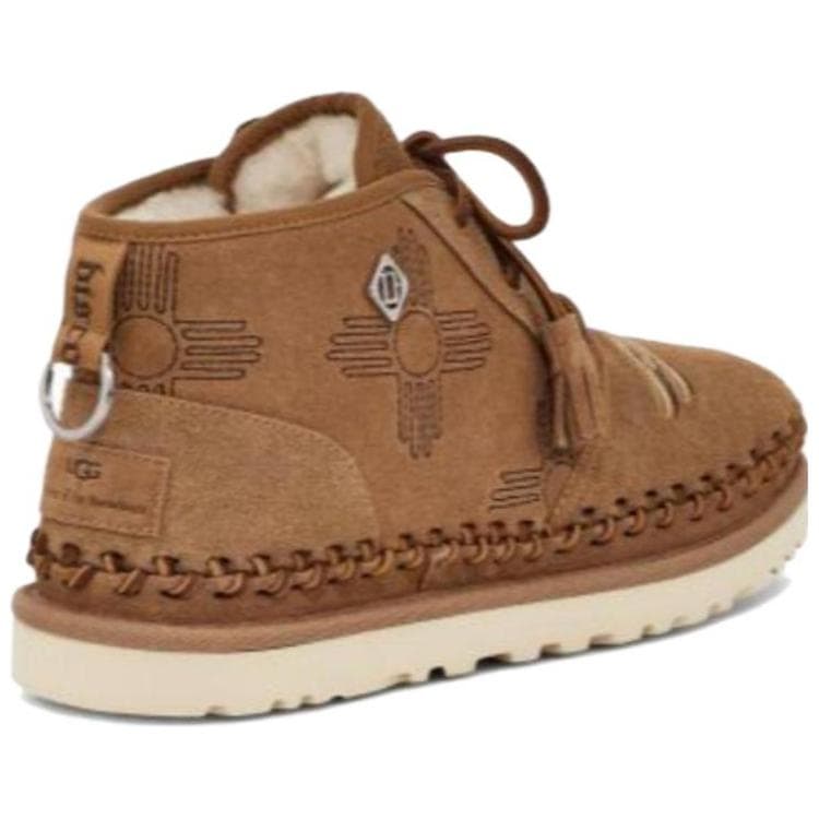 Ботинки зимние UGG Ankle Snow Boots Chestnut - изображение 4