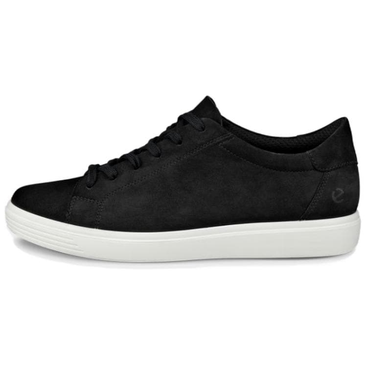 Кроссовки Ecco Classic кожаная обувь для скейтбординга с противоскользящим низким верхом женские черные - изображение 1