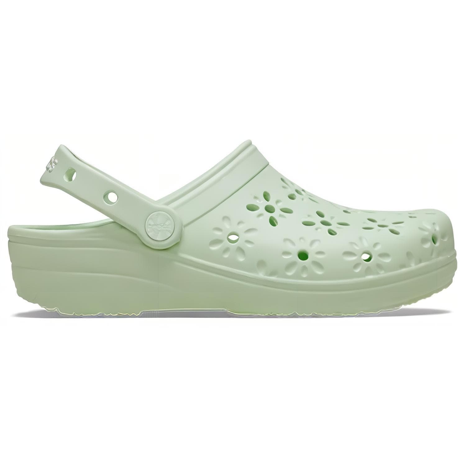 Сабо Crocs Классический Stamen ЭВА Сабо Женские Зеленые - изображение 2