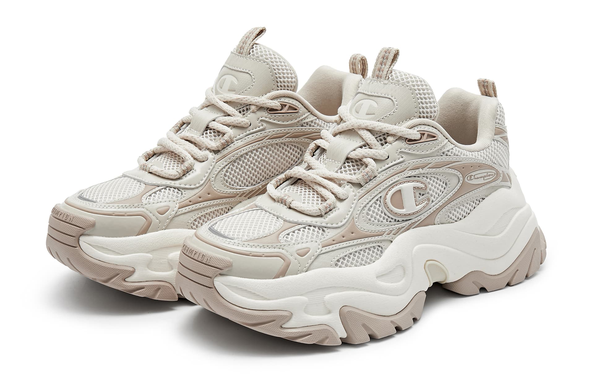 Кроссовки Champion Retro Sports XXL Galaxy Khaki - изображение 3