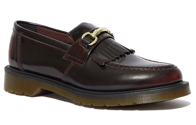 Лоферы Dr. Martens Adrian Cherry Red - изображение 2
