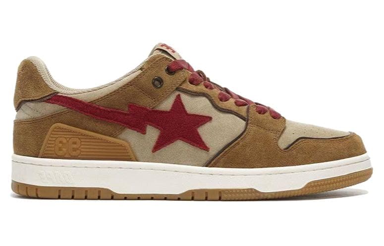 Кроссовки A BATHING APE SK8 Sta Brown - изображение 2