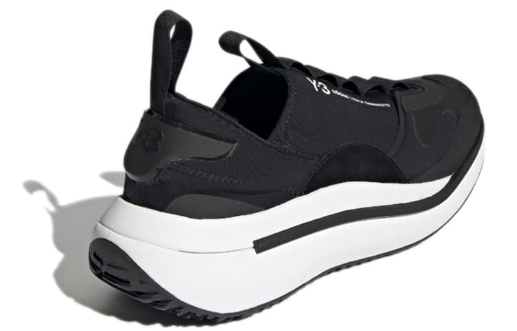 Кроссовки adidas Y-3 Classic Cozy Run Black White - изображение 4