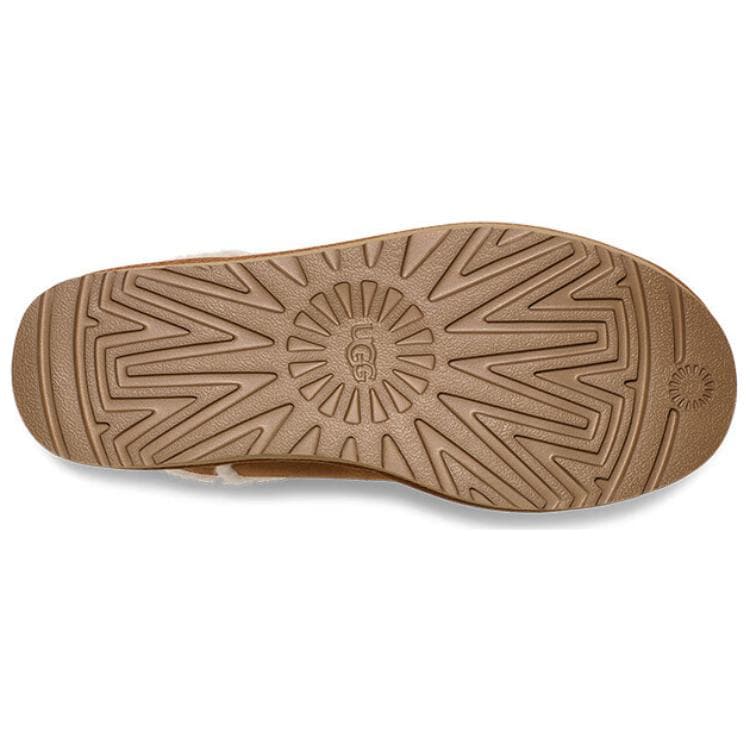 Ботинки зимние UGG Спилок Коровья Кожа Короткие Снежные Ботинки Унисекс Каштановый - изображение 6