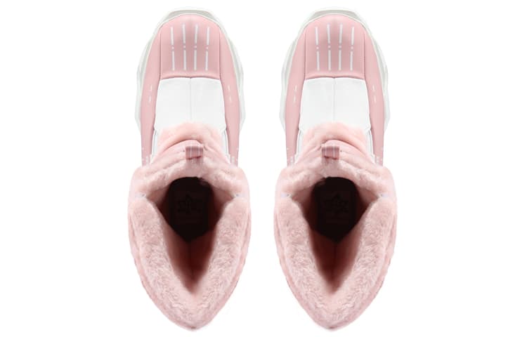 Ботинки зимние NORVINCY Thick Sole High Top Snow Boots Pink - изображение 3