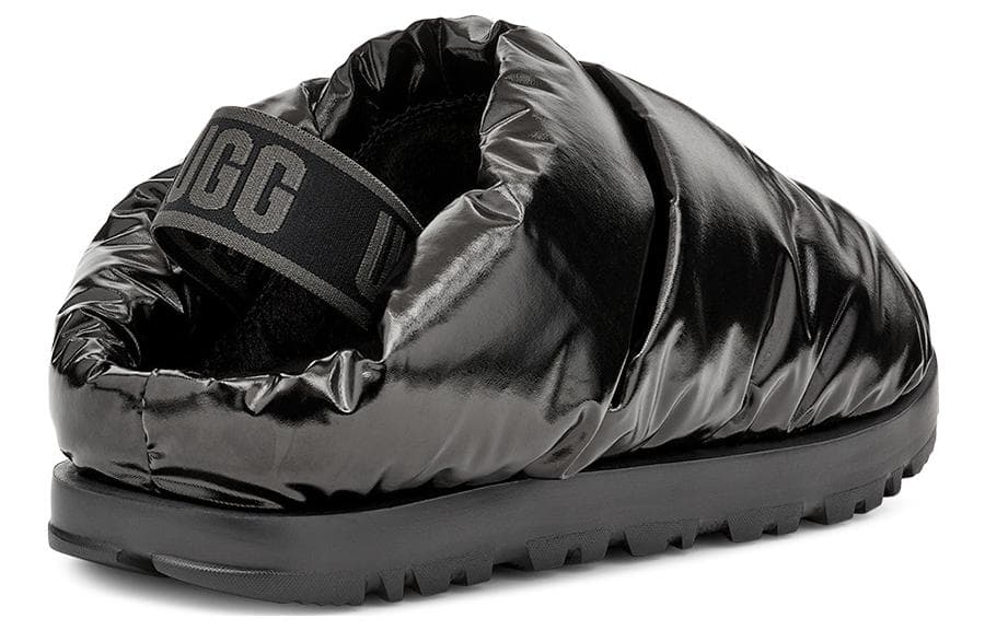 Сандалии UGG Домашние тапочки из ткани женские черные - изображение 5